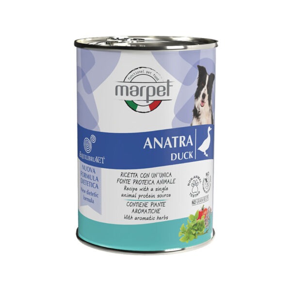 Equilibria Solo ANATRA 400g umido cane